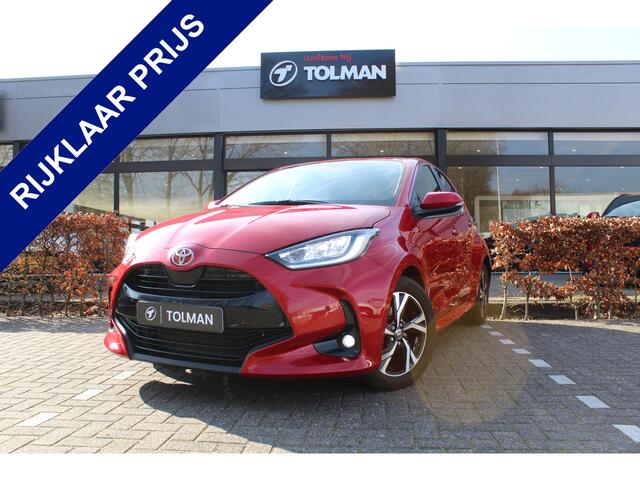 Toyota YARIS 1.5 Hybrid 115 First Edition Comfort Pack | Rijklaar | Blind Spot | Apple/Android | Sensoren v+a | Camera | Stoel-/Stuurverw. | LED | Keyless