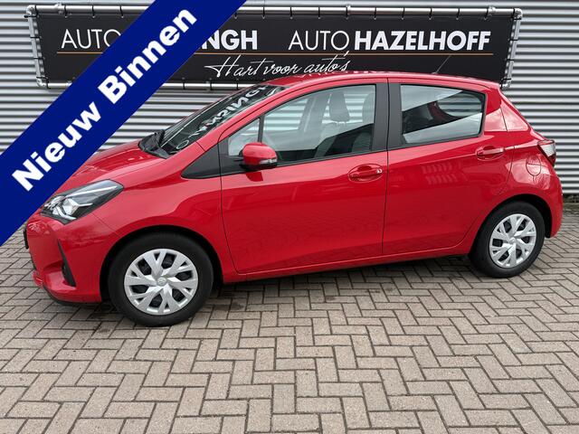 Toyota YARIS 1.0 VVT-i Active met slechts 27.105km!!! | Bluetooth | Clima | Camera | Radio | Elekt. Ramen | Rijstrooksensor | RIJKLAARPRIJS INCL 12 MAANDEN GARANTIE EN BEURT