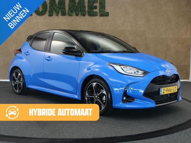 Toyota YARIS 1.5 Hybrid 130 Launch Edition - ORIGINEEL NEDERLANDSE AUTO - AFKOMSTIG VAN 1E EIGENAAR - DEELS LEDEREN BEKLEDING - PARKEERSENSOREN VOOR/ ACHTER - NAVIGATIE - HEAD UP DISPLAY - STUUR EN STOELVERWARMING - 17 INCH LICHT METALEN VELGEN - JBL AUDIO - DODEHOEK