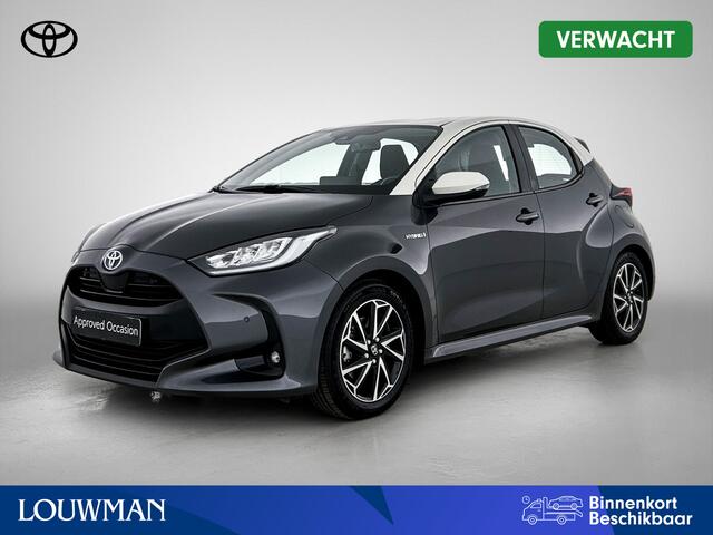 Toyota YARIS 1.5 Hybrid Style bi-tone | Head-Up Display| Parkeersensoren voor+achter | Dodehoek detectie | Draadloze telefoonlader | Keyless Entry/Start | Navigatie | Apple CarPlay/ Android auto |
