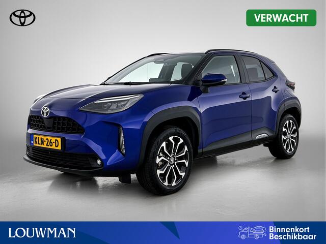 Toyota YARIS Cross 1.5 Hybrid 115 First Edition + | BTW voertuig | Stoel+stuurverwarming | Apple CarPlay/Android Auto | Navigatie | Cruise Control Adaptive | Achteruitrijcamera | Draadloze telefoonlader |