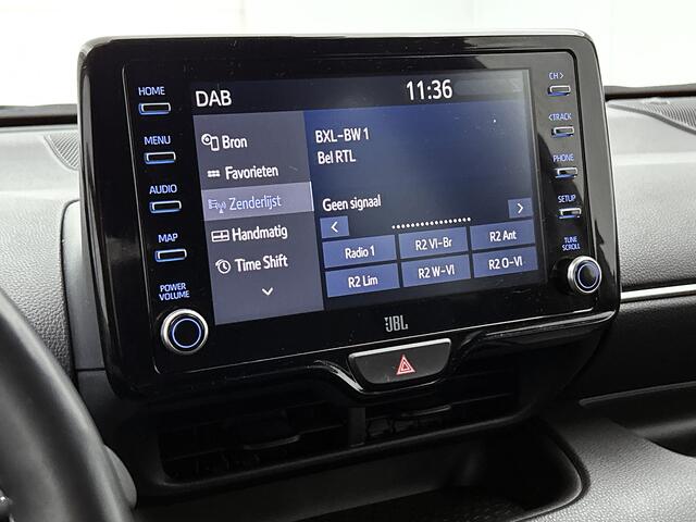 Toyota YARIS 1.5 Hybrid Executive | JBL | Head-Up Display | Dodehoek detectie | Stoel+stuurverwarming | Parkeersensoren voor+achter | Apple CarPlay/Android auto | Draadloze telefoonlader |