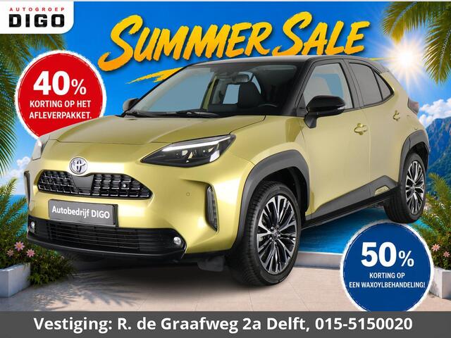 Toyota YARIS Cross 1.5 Hybrid Executive Bi-Tone | Panoramadak | Dodehoek Detectie | HUD | Navigatie