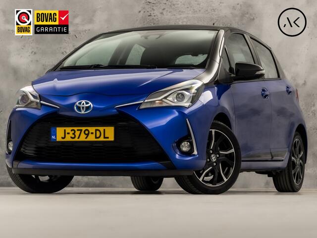 Toyota YARIS 1.5 Hybrid Sport 136Pk Automaat (NAVIGATIE, CLIMATE, CAMERA, SPORTSTOELEN, CRUISE, LM VELGEN, NIEUWE APK, NIEUWSTAAT)