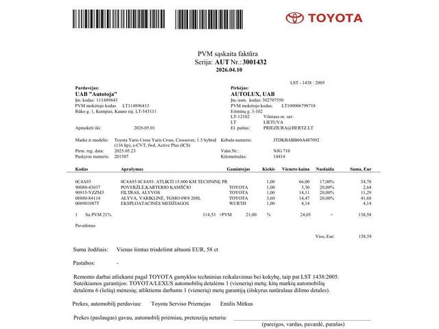 Toyota YARIS Cross 1.5 Hybrid 115 Dynamic / Dealer onderhouden / 10 jaar garantie mogelijk / Comfort Pack / Navigatie via abbo of Apple Carplay Android / Stuur-, stoel- en voorruitverwarming / Climate Control / 17" LM wielen /