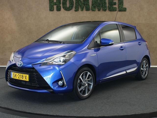 Toyota YARIS 1.5 Hybrid Premium - ORIGINEEL NEDERLANDSE AUTO - AFKOMSTIG VAN EERSTE EIGENAAR! - 100% DEALER ONDERHOUDEN - NAVIGATIE - ACHTERUITRIJCAMERA - PANORAMADAK