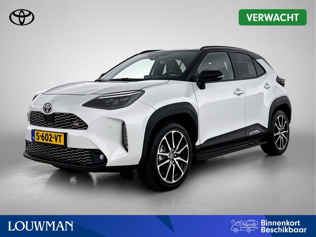 Toyota YARIS Cross 1.5 Hybrid GR Sport | Dealer onderhouden | JBL | Head-Up Display | Dodehoek detectie | Parkeersensoren voor+achter | Stoel+stuurverwarming | Full LED Adaptive | Elektrische Achterklep | Treeplanken |