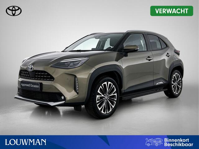 Toyota YARIS Cross 1.5 Hybrid Executive + | Full Option | Panoramadak | JBL | Head-Up Display | Dodehoek detectie | Stoel+Stuurverwarming | Full LED Matrix | Elektrische achterklep | Navigatie | Apple CarPlay/Android Auto |