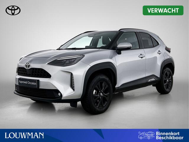 Toyota YARIS Cross 1.5 Hybrid 115 First Edition + | BTW voertuig | Stoel+stuurverwarming | Draadloze telefoonlader | Navigatie | Apple CarPlay/Android Auto | Climate Control | Cruise Control Adaptive | Achteruitrijcamera |
