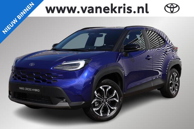 Toyota YARIS Cross 1.5 Hybrid 130 First Edition, Comfort Pack, Stuur & Stoel verwarming, BSM, Sensoren, Verwacht november, Inruilpremie €2.500,-!