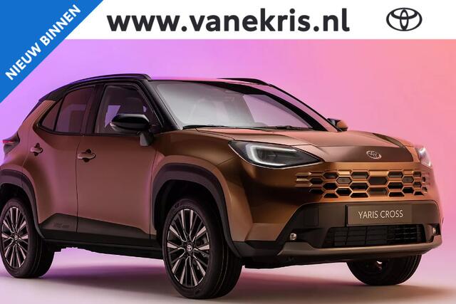 Toyota YARIS Cross 1.5 Hybrid 130 First Edition, Comfort Pack, Nieuw en snel leverbaar met €2.500,- inruilpremie!!