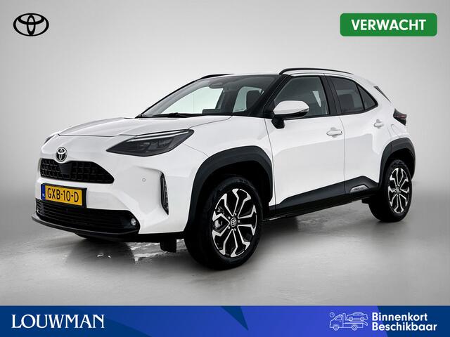 Toyota YARIS Cross 1.5 Hybrid 115 First Edition Comfort Pack | Dealer onderhouden | Stoel+stuurverwarming | Dodehoek detectie | parkeersensoren voor+achter | Navigatie | Climate Control | Cruise Control Adaptive | 1 sleutel aanwezig