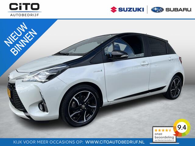 Toyota YARIS 1.5 Hybrid Bi-Tone Automaat | 16" Lichtmetalen Velgen | Climate Control | Elek. Raambediening