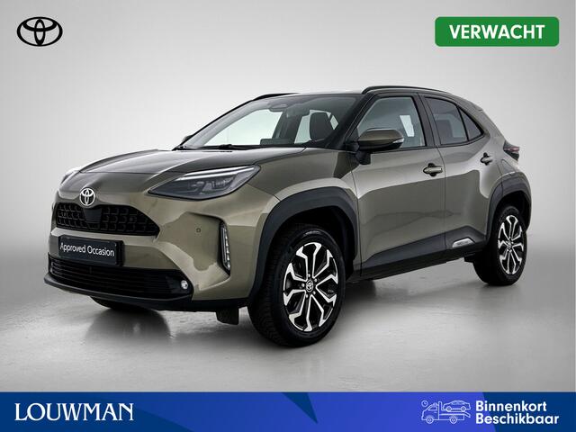 Toyota YARIS Cross 1.5 Hybrid 115 First Edition + | BTW voertuig | Stoel+stuurverwarming | Parkeersensoren voor+achter | Navigatie | Apple CarPlay/Android Auto | Cruise Control Adaptive | Achteruitrijcamera | Bluetooth |