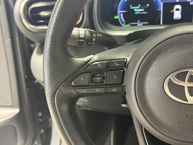 Toyota YARIS 1.5 Hybrid 130 GR SPORT PLUS Parkeersensoren V+A, Keyless, Stoel- & Stuurverwarming, Dodehoekdetectie