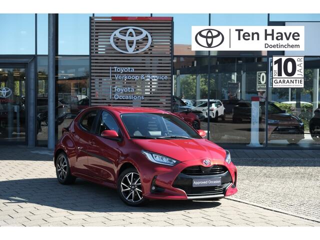 Toyota YARIS 1.5 VVT-i TeamNL Handgeschakeld | Apple Carplay & Android Auto | Smart Entry met startknop | 16" lichtmetalen velgen 'machined' | 7" digital dashboard 'binocular' | Portierinleg 'felt' | Ramen, elek