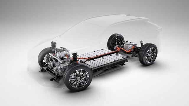 Toyota bZ4X Dynamic 71 kWh, Verwacht 05-2025, ¤3000,- inruilpremie, BSM, 360 Camera, Stoel & Stuur verwarming, Parkeersensoren voor en achter!