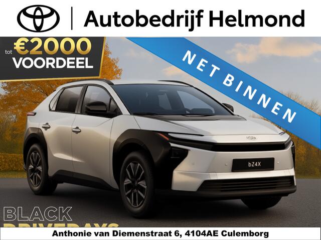 Toyota bZ4X Active Limited Edition 58 kWh ¤37.995,- RIJKLAAR! Nu ¤2.000,- voordeel! Nu extra scherp geprijsd!