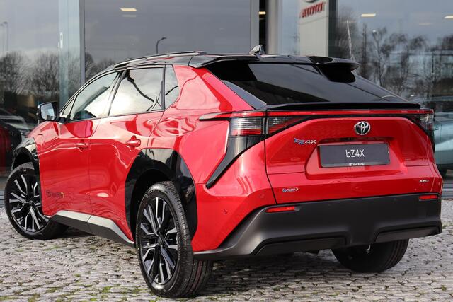 Toyota bZ4X Executive AWD 73,1 kWh, Premium pack, JBL Audio, Apple Carplay, Android Auto, BSM, Stoel verwarming en verkoeling, 360 Camera, Pano dak.