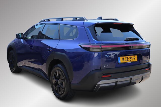 Toyota bZ4X Touring Executive AWD 75 kWh, Panoramisch dak, Stoelverwarming en Koeling, BSM, JBL, DEMOVOORDEEL ¤2.000,-!