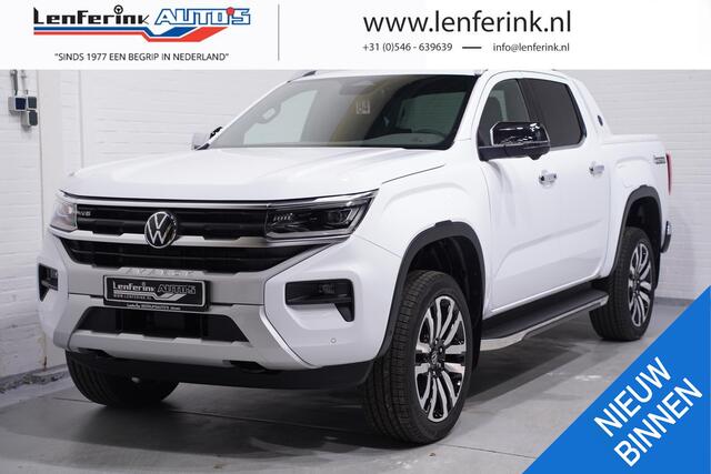 Volkswagen AMAROK 3.0 TDI V6 240 pk Aventura Elek. Rolkoffer 21" LMV, Leder, 360 Camera, IQ LED Koplampen, Dakrails, 2-Zits