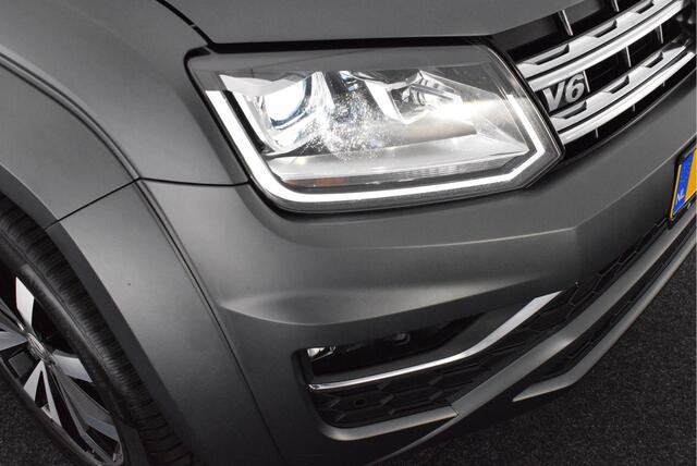 Volkswagen AMAROK 3.0 TDI 225pk DSG 4Motion DC Aventura Matgrijs Trekhaak Camera Leder Navigatie