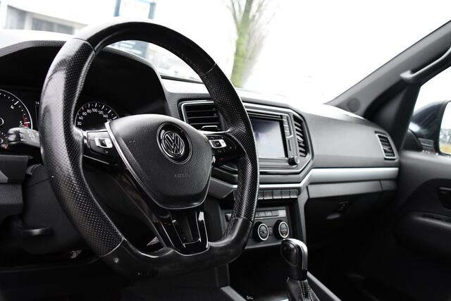 Volkswagen AMAROK V6 3.0 TDI 4Motion Plus Cab Highline Camera, Cruise, LED, 259PK, Automaat, 3300KG Trekhaak, multimedia, Leder, BOM VOL!