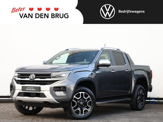 Volkswagen AMAROK 3.0 TDI 4Motion 240PK Automaat Plus Cabine | LED | ACC | Side Assist | Trekhaak | Stoelverwarming | 360 Camera | Park Assist | Leder |