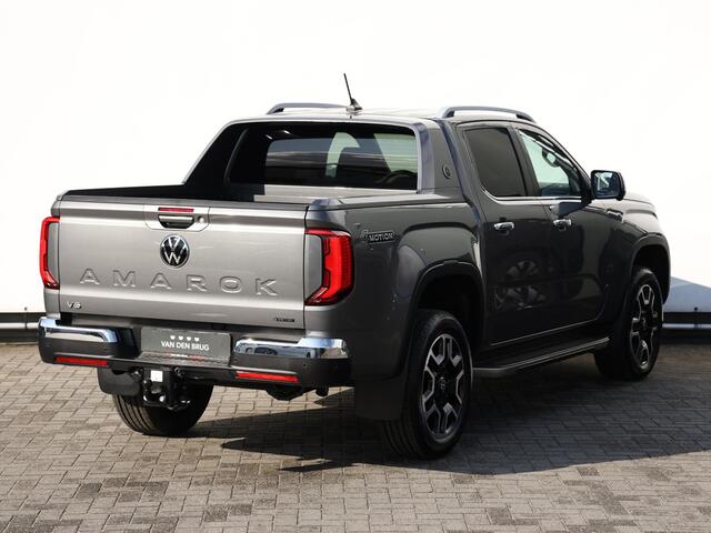 Volkswagen AMAROK 3.0 TDI 4Motion 240PK Automaat Plus Cabine | LED | ACC | Side Assist | Trekhaak | Stoelverwarming | 360 Camera | Park Assist | Leder |