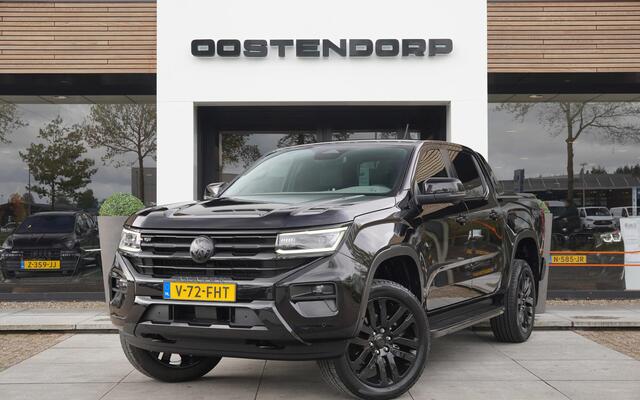 Volkswagen AMAROK 3.0TDI/240pk 4Motion Plus Cab Aventura BLACKSTYLE (2 persoons/ grijs kenteken)|2023|Leer|Trekhaak|360 Camera|Virtual Cockpit|Blindspot|21"Blackstyle|Elektr. Roll Cover|IQ LED|PDC|Harman/Kardon|Cruise+ACC