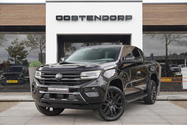 Volkswagen AMAROK 3.0TDI/240pk 4Motion Plus Cab Aventura BLACKSTYLE (2 persoons/ grijs kenteken)|2023|Leer|Trekhaak|360 Camera|Virtual Cockpit|Blindspot|21"Blackstyle|Elektr. Roll Cover|IQ LED|PDC|Harman/Kardon|Cruise+ACC
