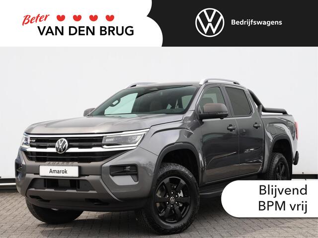 Volkswagen AMAROK 3.0 TDI V6 240PK 4Motion PanAmericana Plus Cabine | 360° camera | Harman/Kardon | Trekhaak (3.500kg) | Keyless | Sperdifferentieel | Dodehoekdetectie | Leder | Stoelverwarming |