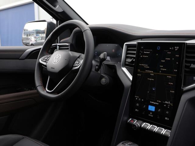 Volkswagen AMAROK 3.0 TDI V6 240PK 4Motion PanAmericana Plus Cabine | 360° camera | Harman/Kardon | Trekhaak (3.500kg) | Keyless | Sperdifferentieel | Dodehoekdetectie | Leder | Stoelverwarming |
