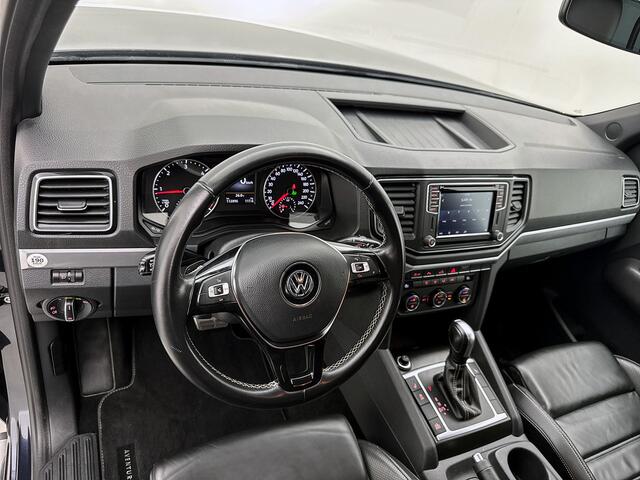 Volkswagen AMAROK 3.0 TDI 4Motion Double Cab Aventura Marge 259pk Leder Elektr stoelen Navigatie Camera Stoelverwarming Trekhaak