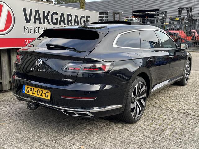 Volkswagen Arteon 1.4 TSI eHybrid R-Line Business+ 19"/Panoramadak/Trekhaak/Head up/Stuurverwarming + stoel v+a/LED+/ 360 camera/PDC v+a/Dynamic Chassis/Apple Carplay & Android Auto