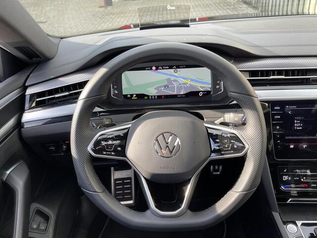 Volkswagen Arteon 1.4 TSI eHybrid R-Line Business+ 19"/Panoramadak/Trekhaak/Head up/Stuurverwarming + stoel v+a/LED+/ 360 camera/PDC v+a/Dynamic Chassis/Apple Carplay & Android Auto