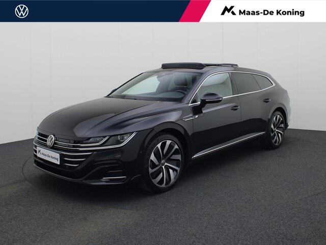 Volkswagen Arteon 1.4 TSIeHybrid 160kW/218PK R-Line Business+ · Panoramadak · Trekhaak · Leder/Alcantara · Garantie tot april 2025