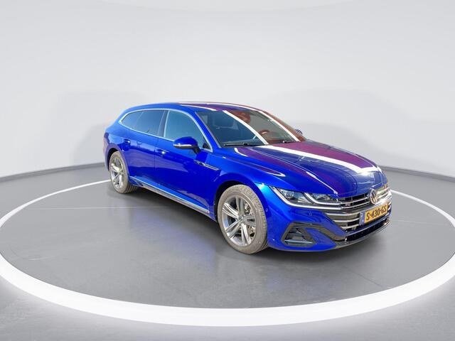 Volkswagen Arteon Shooting Brake 1.4 TSI 218pk DSG eHybrid R-Line Business+ · Camera · Inklap. Trekhaak · Side Assist · Keyless · Parkeerassistent · Elek. Achterklep · Stoelverwarming · 18"Velgen ·