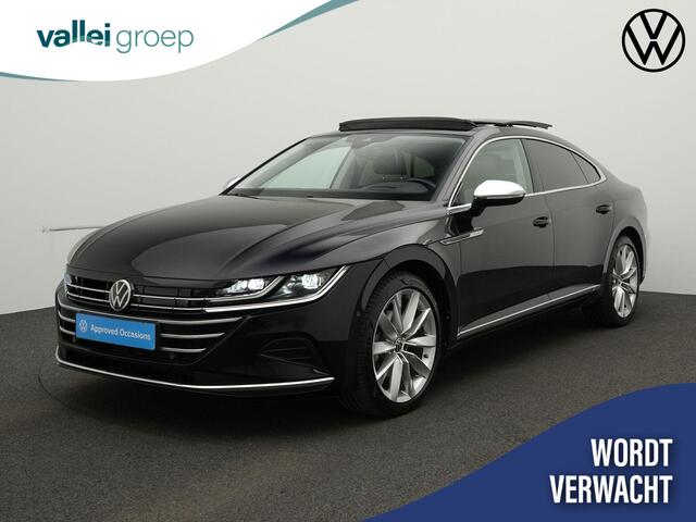 Volkswagen Arteon 1.4 TSI 218 pk DSG eHybrid Elegance | LED Plus | Velgen 'Chennai, 19" | Bekleding, leder 'Nappa' | Panorama dak | Parkeer assistent | Head-up Display | Navigatie 'Discover Pro' | R-Line exterieur
