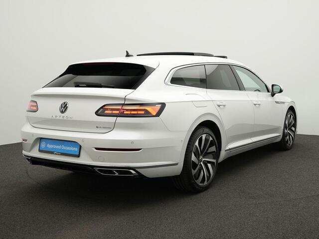 Volkswagen Arteon Shooting Brake 1.4 TSI 218 pk DSG eHybrid R-Line Business+ | Panoramadak | Trekhaak | Leder | Geheugen-/massagestoel | Navigatie Discover Pro | Adaptief onderstel | Rondomzicht camera