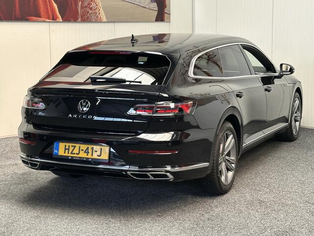 Volkswagen Arteon SHOOTING BRAKE 2.0 TSI R-LINE BUSINESS+ NAVIGATIE ADAPTIVE CRUISE CONTROL CLIMATE CONTROL BLUETOOTH TELEFOON APPLE CARPLAY/ANDROID RIJSTROOKSENSOREN KEYLESS GO PDC ZEER MOOI !! 3010