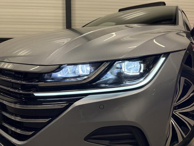 Volkswagen Arteon Shooting Brake 1.4 TSI eHybrid PANO/TREKHAAK/TWO-TONE LEER/TTREKHAAK/360CAMERA/ACC/18"MUSCAT/CARPLAY/STANDKACHEL/SFEER/VIRTUAL/MATRIX/DONKERE HEMEL/VOLLEDIG VW DEALER HISTORIE