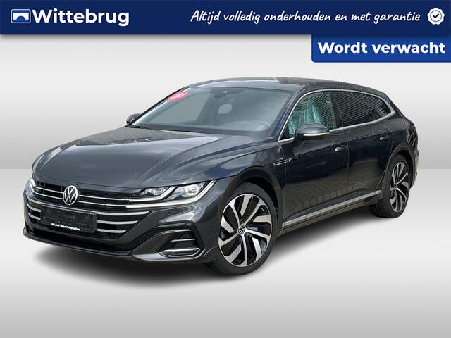Volkswagen Arteon Shooting Brake 1.4 TSI 218pk eHybrid R-Line Business DSG Automaat Panoramadak / Leder / Carbon / 360Camera / IQ LED / Navigatie / Trekhaak / 19"LM Velgen