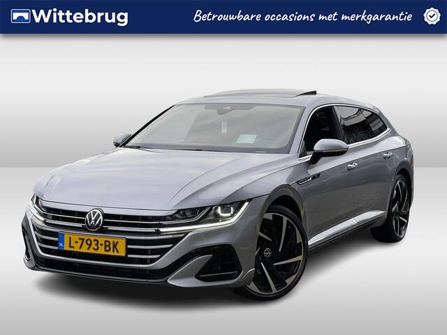 Volkswagen Arteon Shooting Brake 2.0 TSI 190PK DSG R-Line Business+ Nappa leer / Harman Kardon / Panorama-schuif-kanteldak / Stoelen elektr. verst. / 20'' LMV / VW