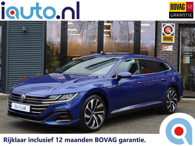 Volkswagen Arteon Shooting Brake 1.4 TSI eHybrid R-Line Pano/IQ.Light/360/Navi Pro/Head-up/Keyless/Elek. lederen R Sportstoelen/DCC/ACC/Virtual Cockpit/Trekhaak wegkl.