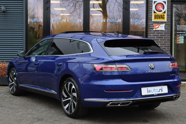Volkswagen Arteon Shooting Brake 1.4 TSI eHybrid R-Line Pano/IQ.Light/360/Navi Pro/Head-up/Keyless/Elek. lederen R Sportstoelen/DCC/ACC/Virtual Cockpit/Trekhaak wegkl.