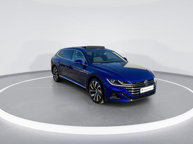 Volkswagen Arteon Shooting Brake 1.4TSIeHybrid 160kW/218PK R-Line DSG · Panoramadak · Trekhaak · 360°Camera + Parkeersensoren