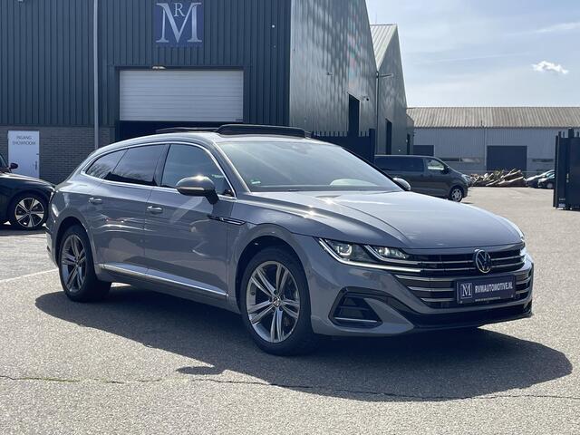 Volkswagen Arteon Shooting Brake 1.4 TSI eHybrid R-Line BINNEN + BUITEN PANO| NAPPALEDER SPORTSTOELEN| ELEK. STOEL MET MEMORY| ELEK. ACHTERKLEP| ACHTERBANK VERWARMD| CAMERA| STOELVERWARMING| CARPLAY| DODE HOEK SENSOR