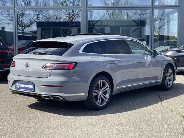 Volkswagen Arteon Shooting Brake 1.4 TSI eHybrid R-Line BINNEN + BUITEN PANO| NAPPALEDER SPORTSTOELEN| ELEK. STOEL MET MEMORY| ELEK. ACHTERKLEP| ACHTERBANK VERWARMD| CAMERA| STOELVERWARMING| CARPLAY| DODE HOEK SENSOR