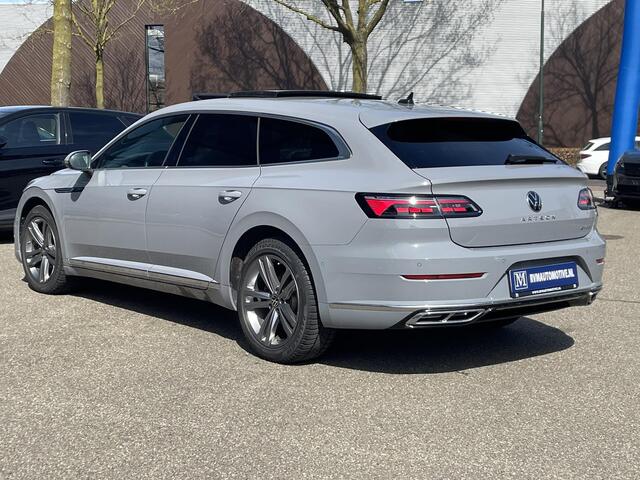 Volkswagen Arteon Shooting Brake 1.4 TSI eHybrid R-Line BINNEN + BUITEN PANO| NAPPALEDER SPORTSTOELEN| ELEK. STOEL MET MEMORY| ELEK. ACHTERKLEP| ACHTERBANK VERWARMD| CAMERA| STOELVERWARMING| CARPLAY| DODE HOEK SENSOR